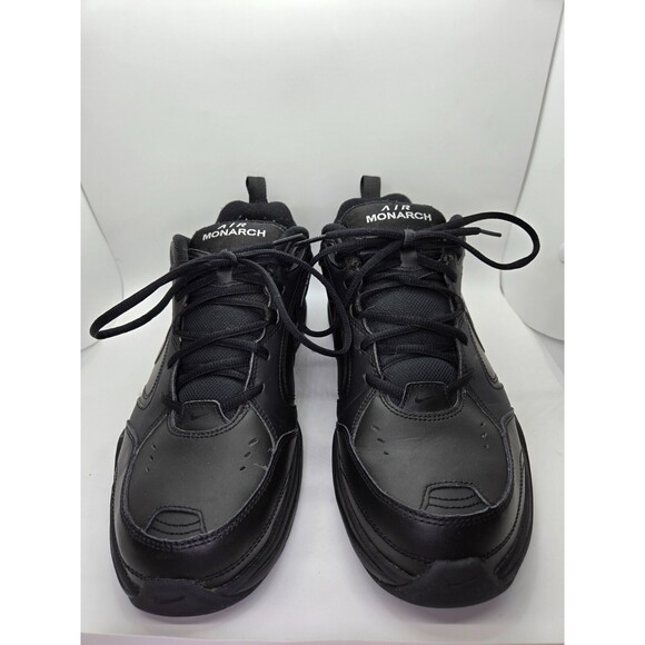 Nike Air Monarch IV Shoes Mens 11 Black Athletic Walking Running Casual Sneakers - Picture 2 of 8